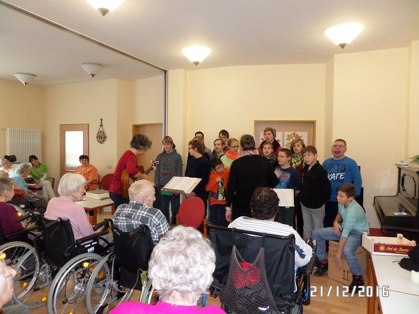 Besinnliches im Caritas-Pflegezentrum