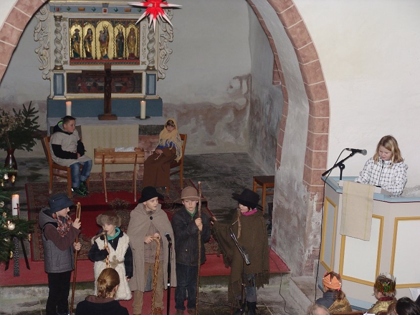 Heiligen Abend in der Kirche "St. Julian"