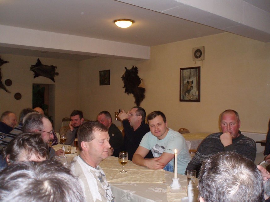 Waldarbeiter aus dem S&uuml;dharz, v. a. aus Harzungen, Werna, Ellrich, Ilfeld, Rothes&uuml;tte feiern am 02. Januar 2017 den Wodmannstag in der Waldgastst&auml;tte Braunsteinhaus bei Ilfeld