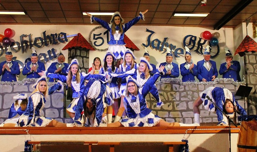 Alles klar zum Karneval in Gro&szlig;lohra