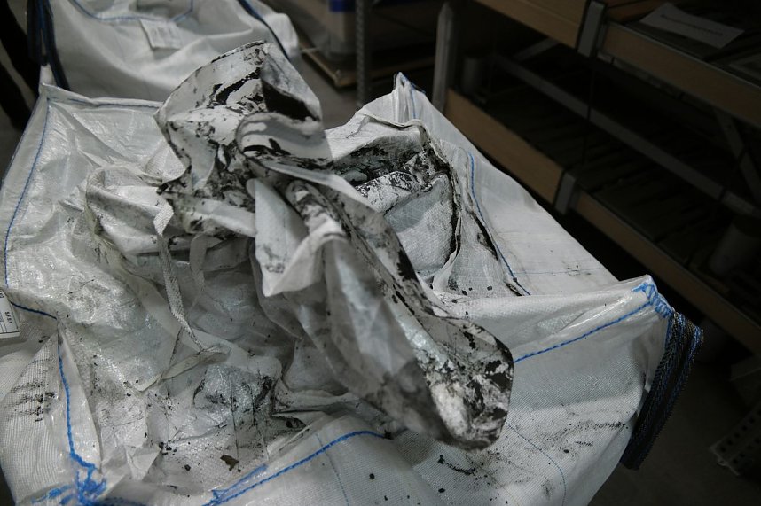 Gef&auml;hrliche Fracht umgeladen