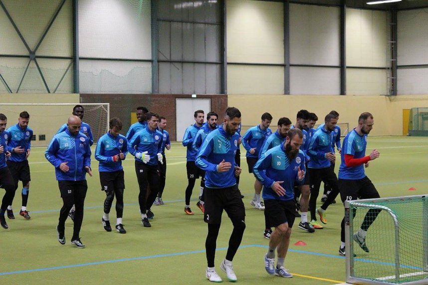 Wacker zu Gast an der Leipziger Sportschule