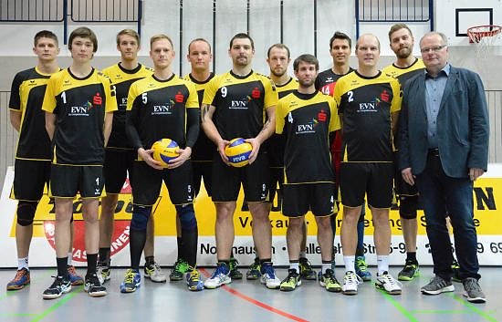 Volleyball-M&auml;nnermannschaft SVC Nordhausen: Th&uuml;ringer Landesmeister und Aufsteiger in die Regionalliga