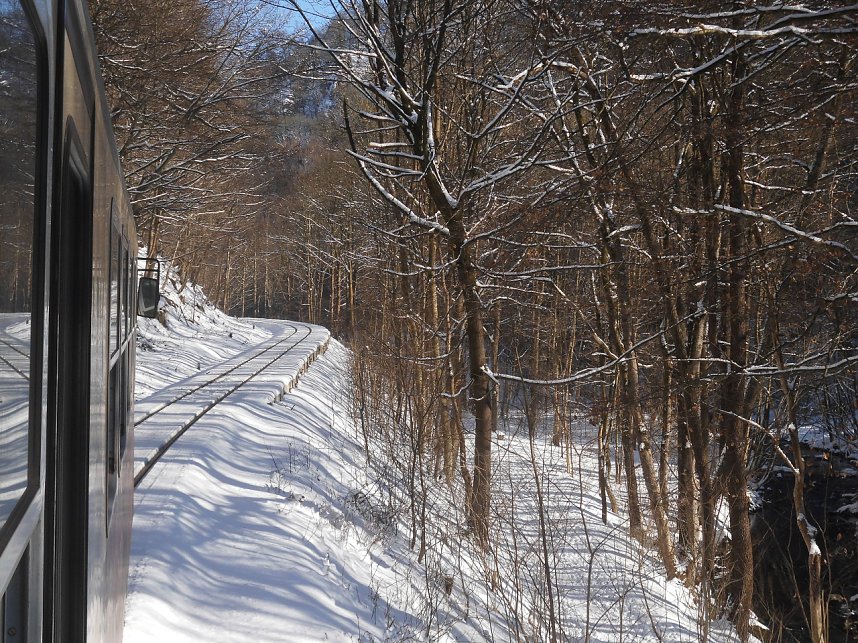 Fahrt in den S&uuml;dharz: Unterwegs mit dem HSB Triebwagen 8972 zwischen Ilfeld und Netzkater