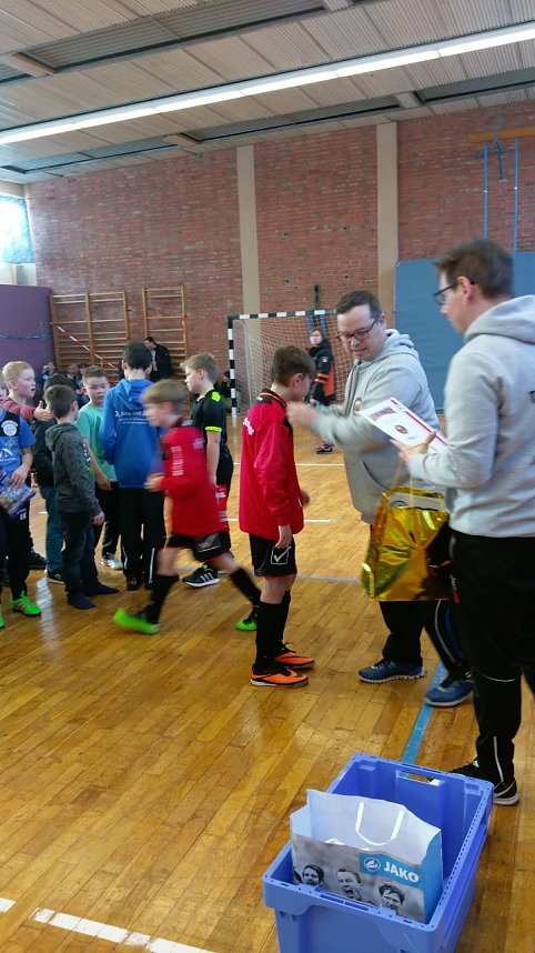 Sieger war der Spa&szlig; - Hallenturnier des TSG Krimderode