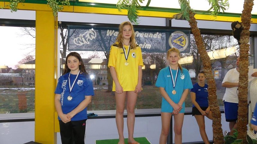 Die Nordh&auml;user Schwimmer beim Neujahrscup in Northeim