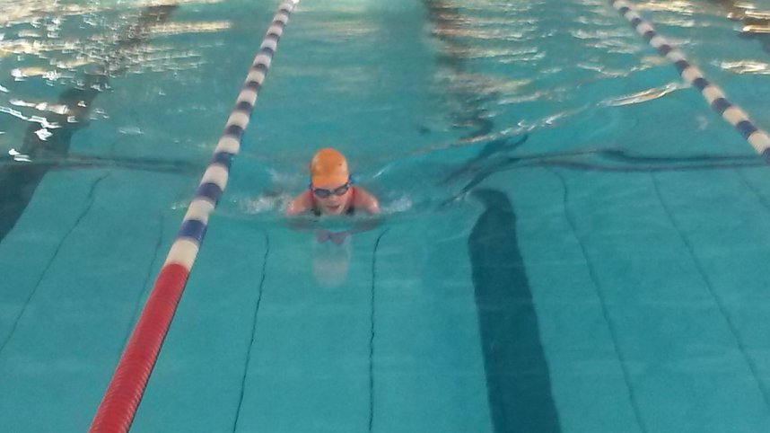 Die Nordh&auml;user Schwimmer beim Neujahrscup in Northeim