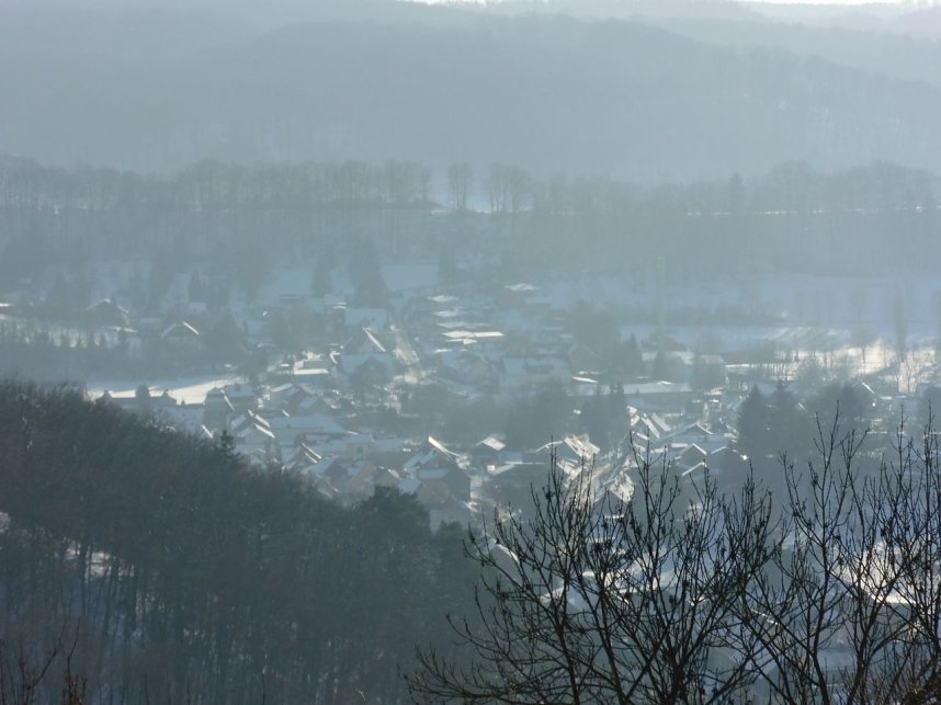 Winter auf der Ruine