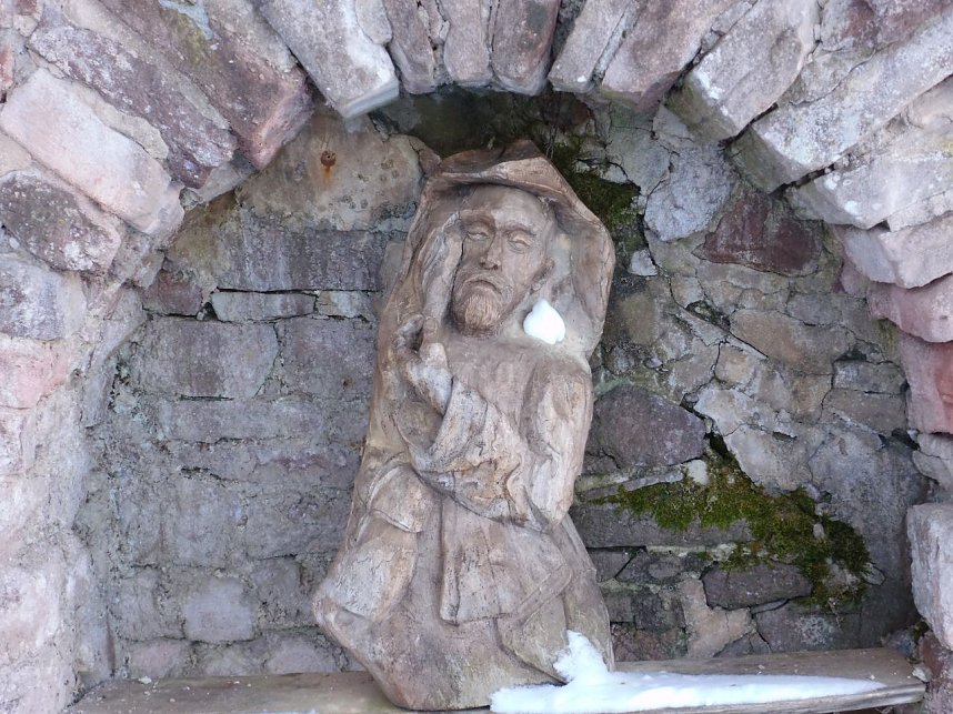 Winter auf der Ruine