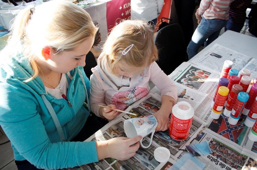 Staudenmayers Schulranzentag im Autohaus Peter