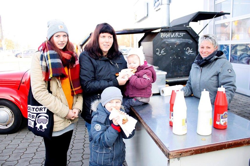 Staudenmayers Schulranzentag im Autohaus Peter