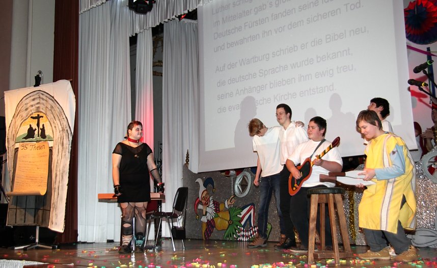 Schulkarneval in Bleicherode