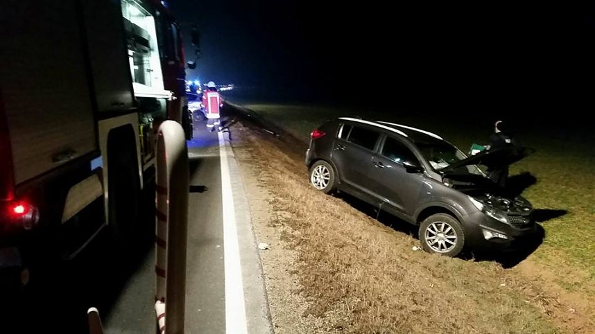 Crash auf der B 243
