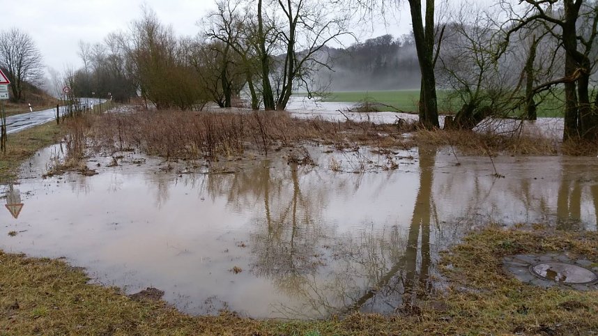 Die Vollsperrung zwischen Gudersleben und Woffleben ist wieder aufgehoben.