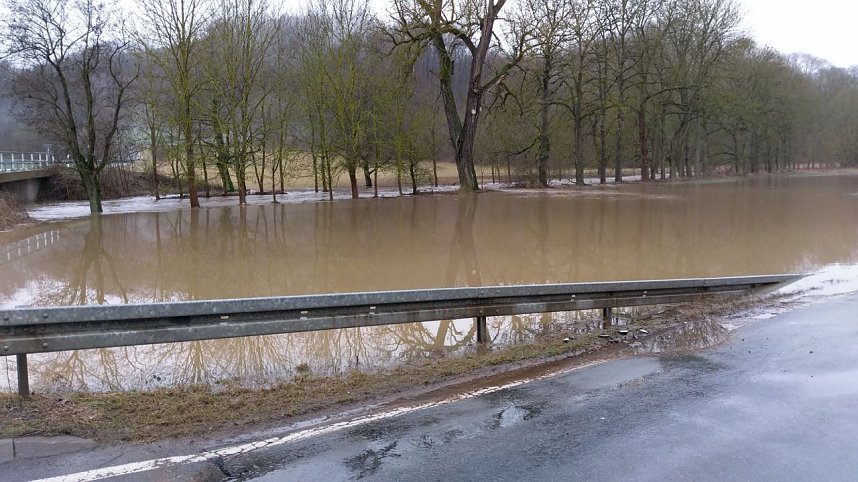 Die Vollsperrung zwischen Gudersleben und Woffleben ist wieder aufgehoben.