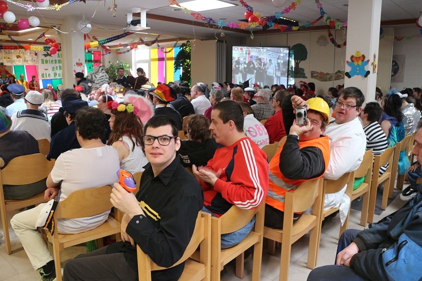 Rosenmontag bei der Nordth&uuml;ringer Lebenshilfe