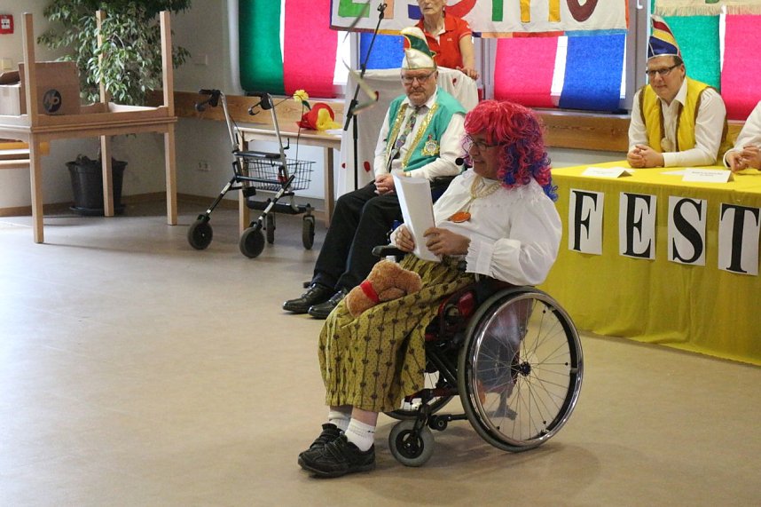 Rosenmontag bei der Nordth&uuml;ringer Lebenshilfe