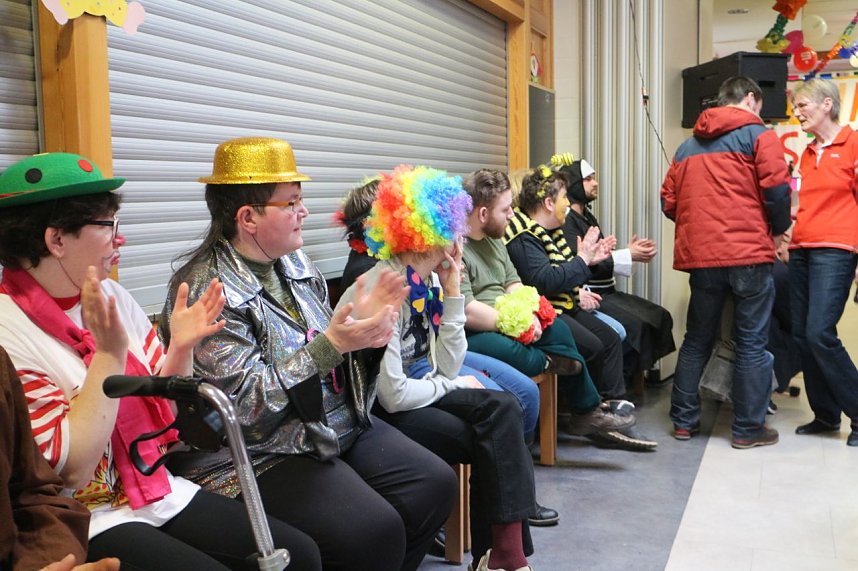 Rosenmontag bei der Nordth&uuml;ringer Lebenshilfe