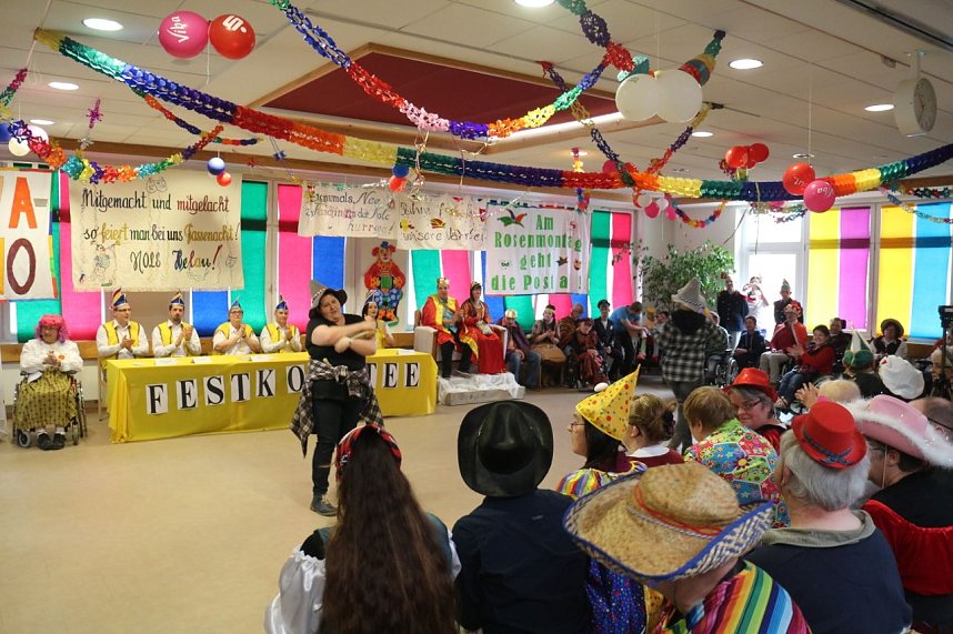 Rosenmontag bei der Nordth&uuml;ringer Lebenshilfe