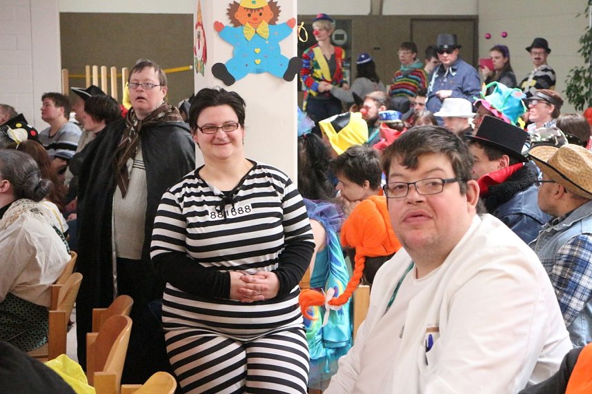 Rosenmontag bei der Nordth&uuml;ringer Lebenshilfe