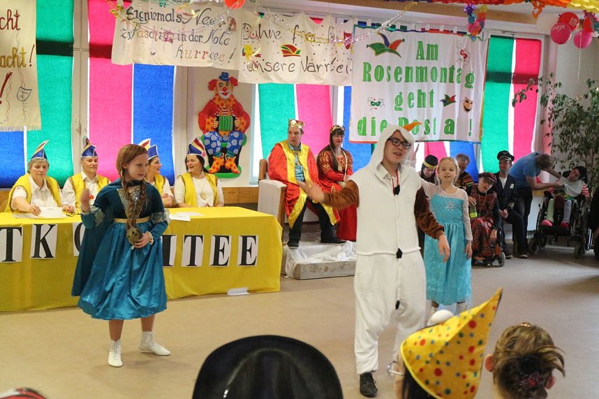 Rosenmontag bei der Nordth&uuml;ringer Lebenshilfe