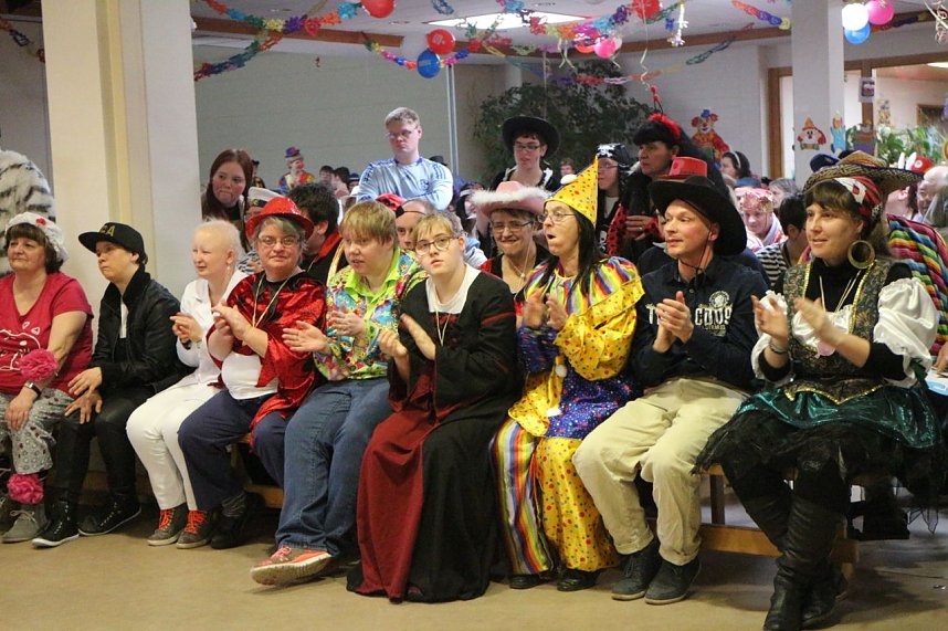 Rosenmontag bei der Nordth&uuml;ringer Lebenshilfe