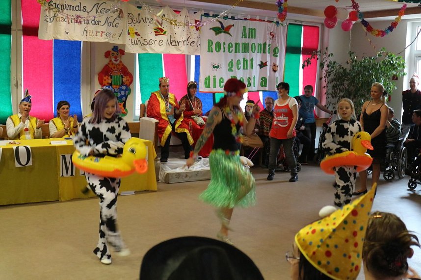 Rosenmontag bei der Nordth&uuml;ringer Lebenshilfe