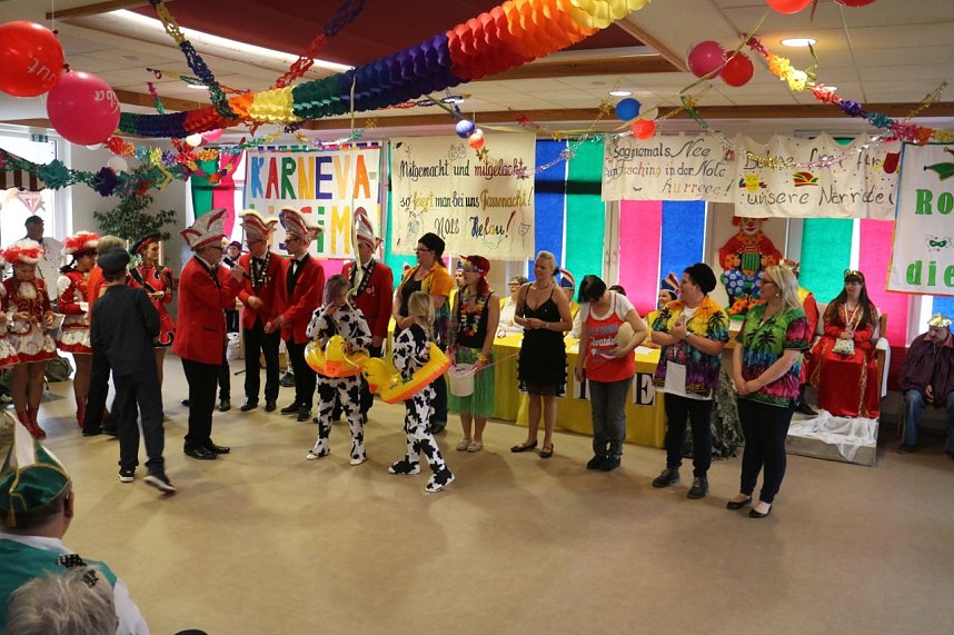 Rosenmontag bei der Nordth&uuml;ringer Lebenshilfe