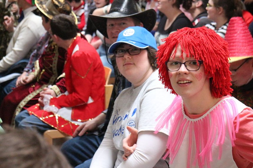 Rosenmontag bei der Nordth&uuml;ringer Lebenshilfe