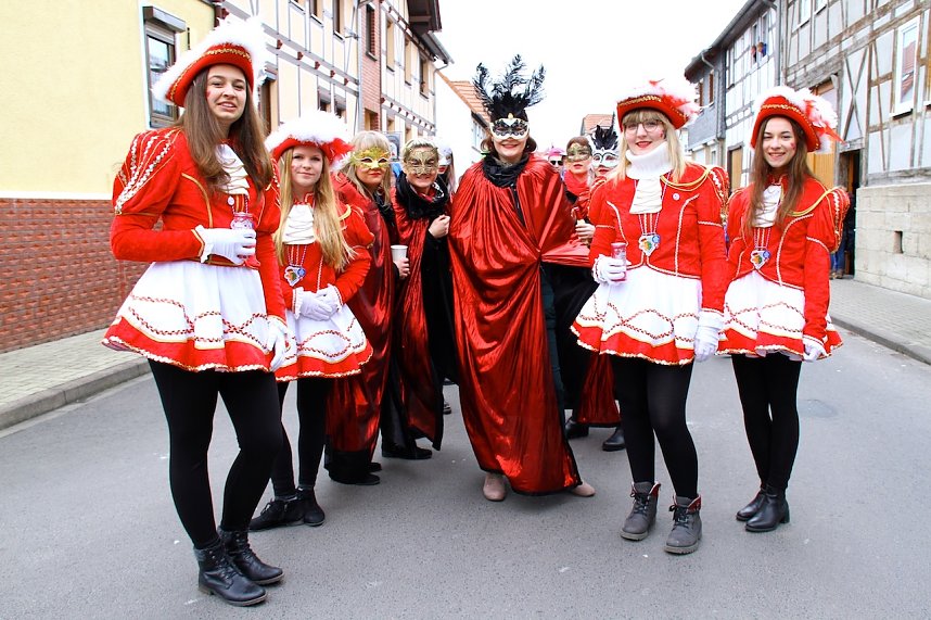 Stra&szlig;enumzug in Breitenworbis