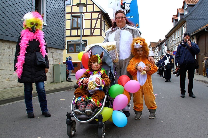 Stra&szlig;enumzug in Breitenworbis