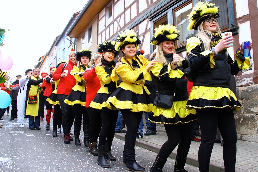 Stra&szlig;enumzug in Breitenworbis