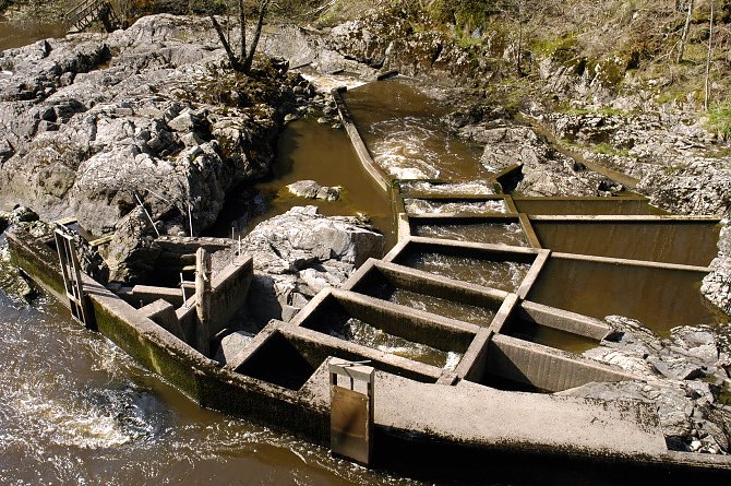08.05.06: Fischtreppe am Wasserfall
