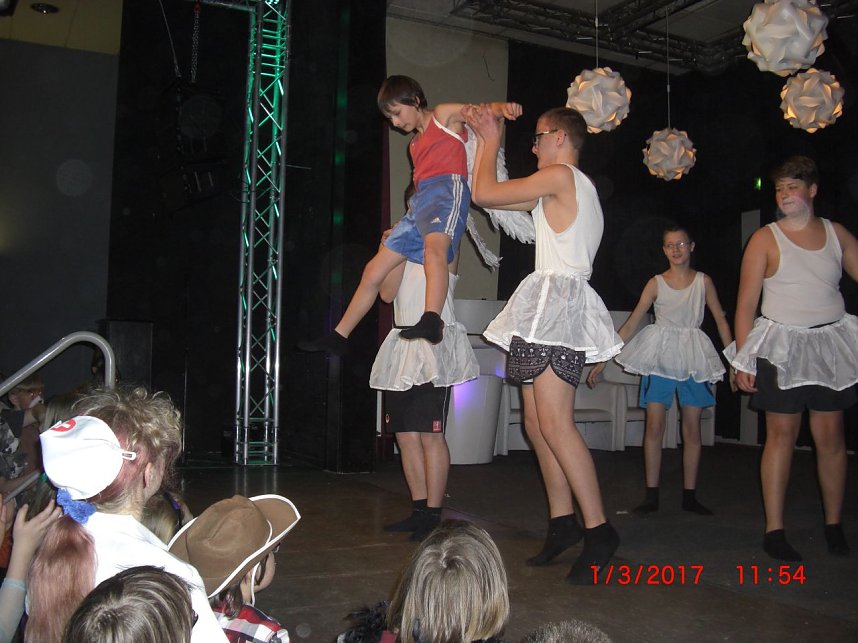 Rosenmontag am F&ouml;rderzentrum Pestallozzi