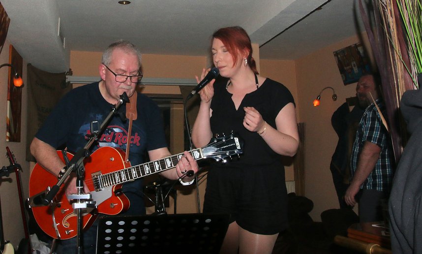 Das Duo "Storm" in der Kostbar