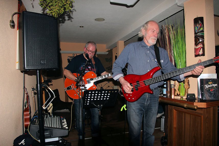 Das Duo "Storm" in der Kostbar