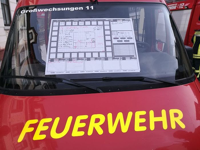 Gemeinsame &Uuml;bung von THW und Feuerwehr Gro&szlig;wechsungen