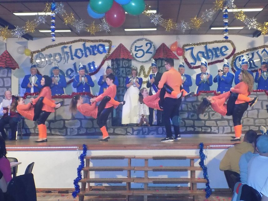 52 Jahre Karneval in Gro&szlig;lohra � viel Schunkeln, viel Lachen, viel Applaus
