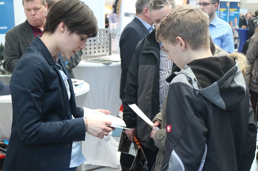 19. Forum Berufsstart in der Wiedigsburghalle Nordhausen