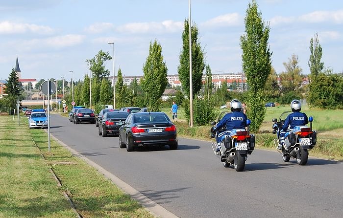 Besuch von Angela Merkel in Nordhausen