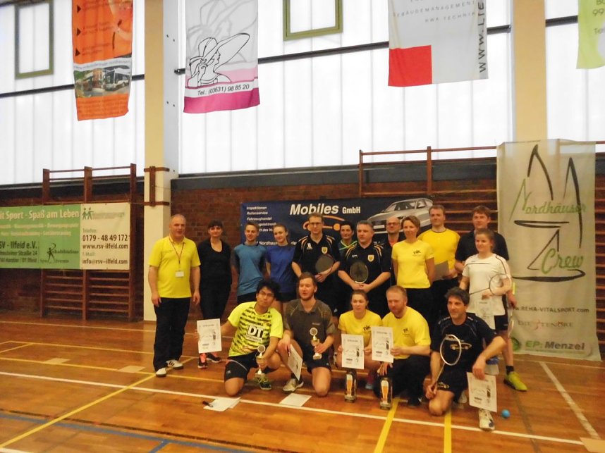 1. Nordh&auml;user Stadtmeisterschaft im Badminton