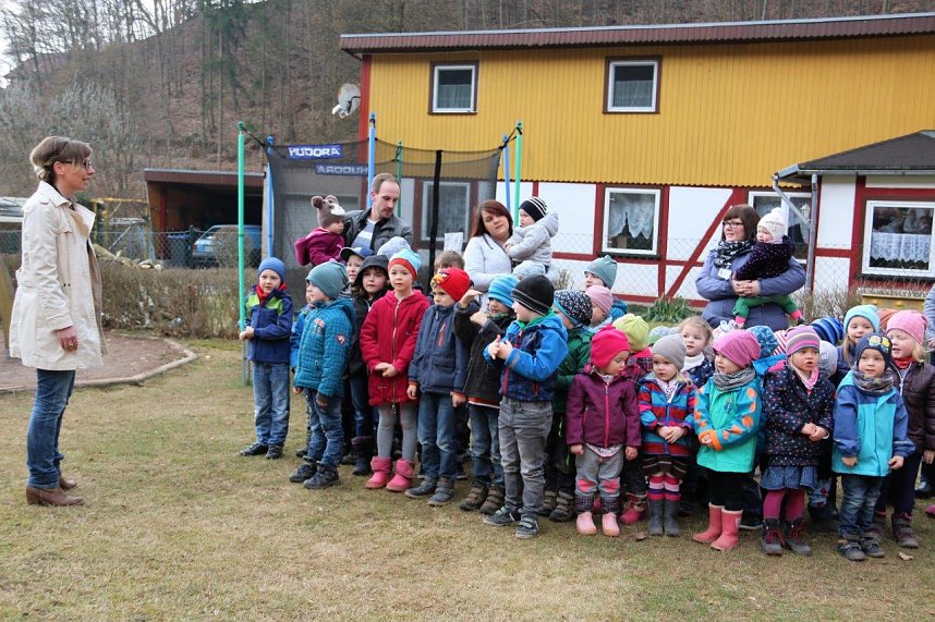 In S&uuml;lzhayn gibt es wieder eine Kinderkrippe, wurden insgesamt 24 weitere Pl&auml;tze f&uuml;r M&auml;dchen und Jungen unter drei Jahren geschaffen