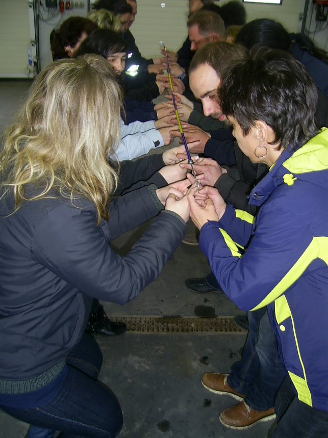 Voller Einsatz beim Jugendgruppenleiter-Lehrgang