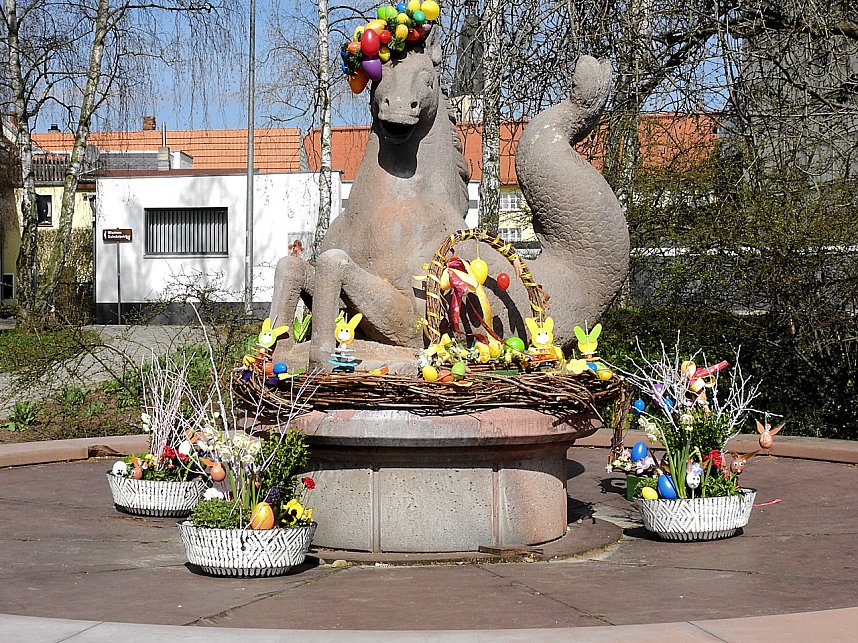 Vorbereitungen auf das Brunnenfest laufen