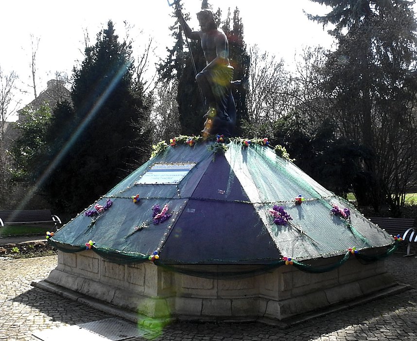 Vorbereitungen auf das Brunnenfest laufen