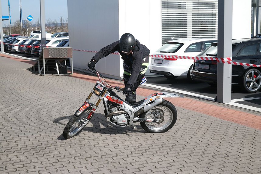 Stuntshow mit Mike Auffenberg