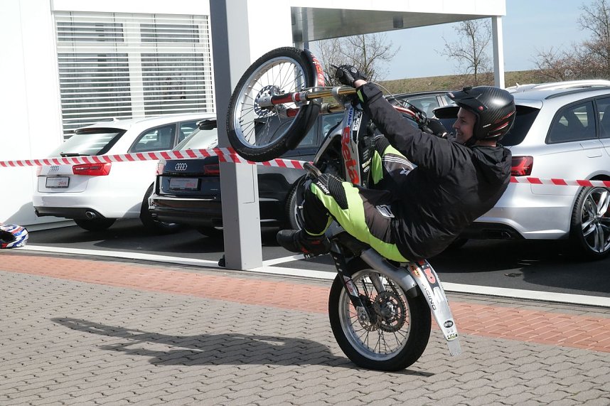Stuntshow mit Mike Auffenberg