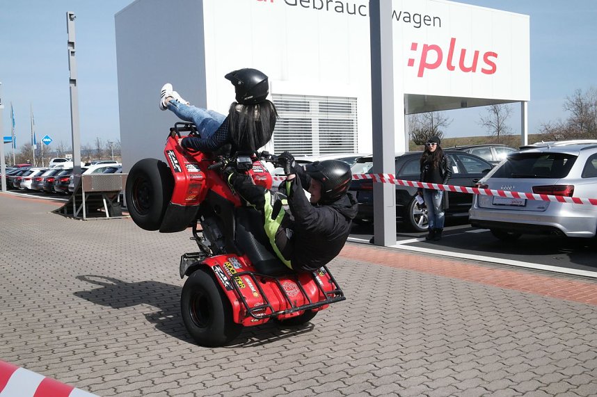 Stuntshow mit Mike Auffenberg