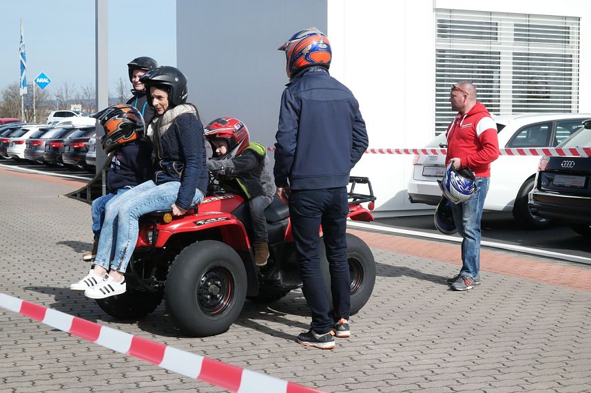 Stuntshow mit Mike Auffenberg