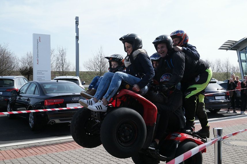 Stuntshow mit Mike Auffenberg